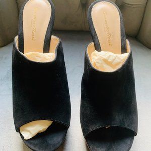 Gianvito Rossi Slide Beach Club Camoscio